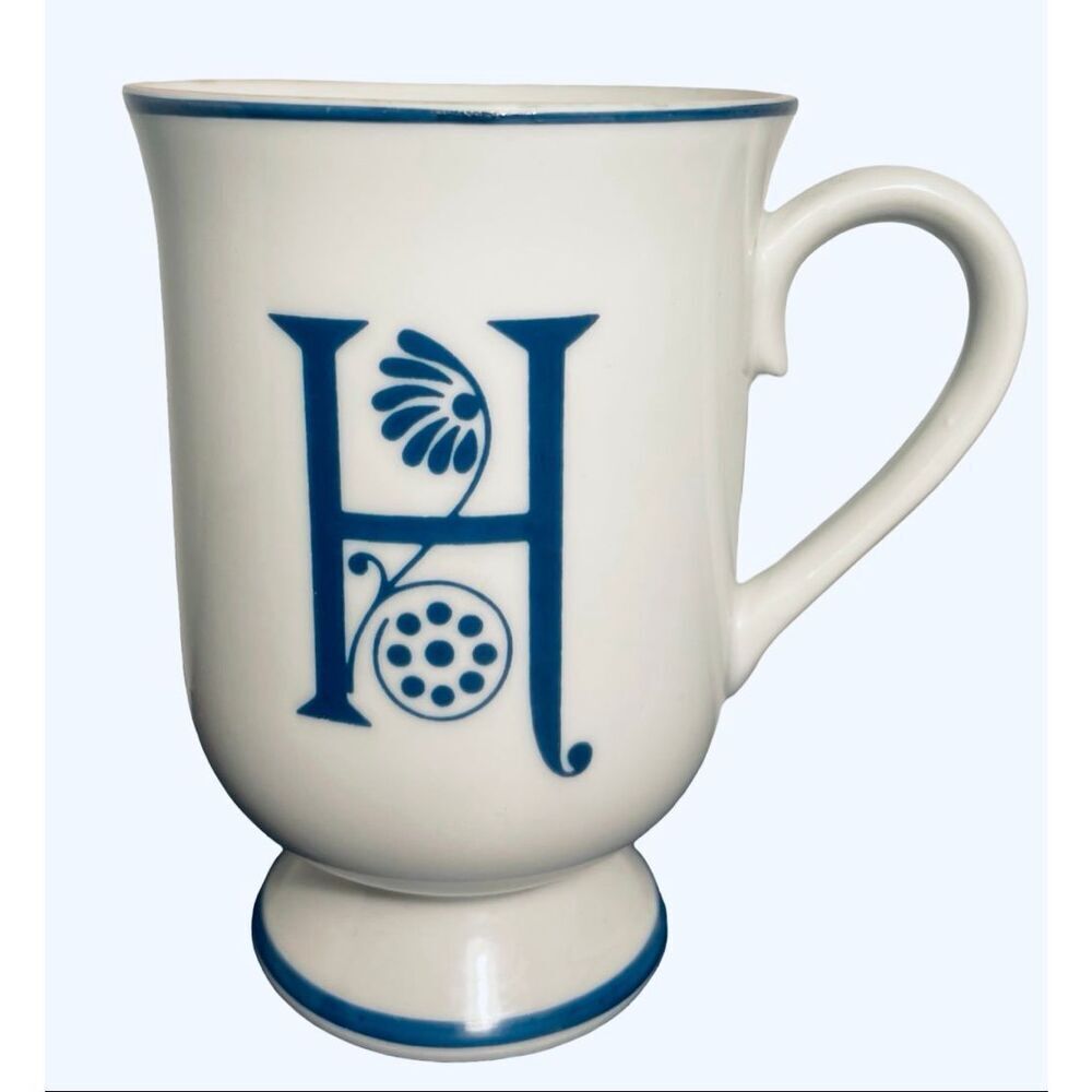 Vintage GHC Monogram Initial Japanese Mug